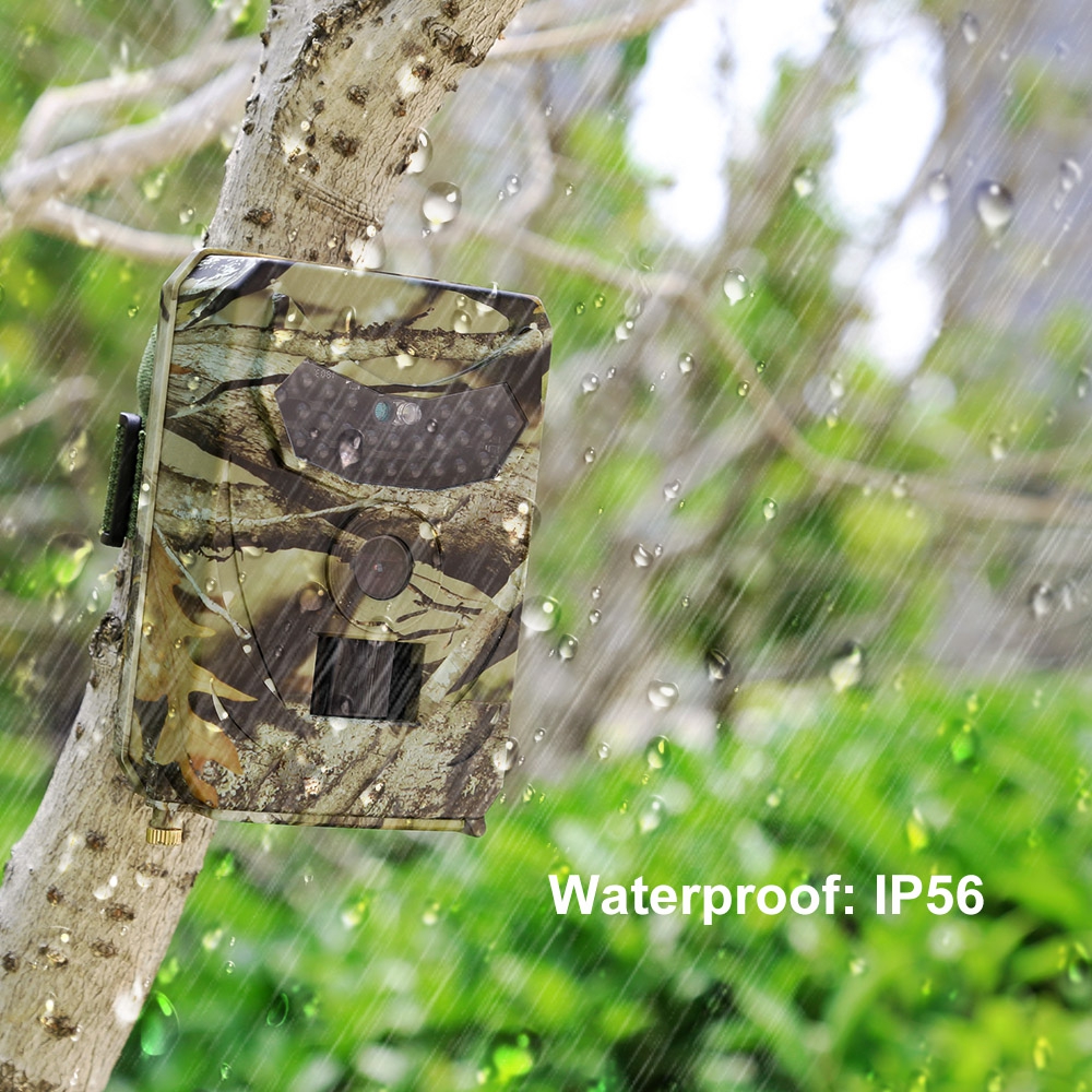 Night Vision Digital Hunting Camera Waterproof Trap Tracking Camera 26 IR LED 120 Degree 12MP Wild Camera